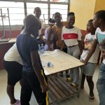 Team generating ideas